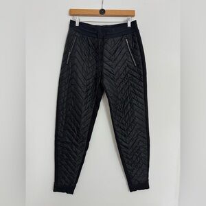 Athleta Apres Black Ski Down Jogger Pants 6